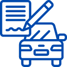 Ícone seguro de frota